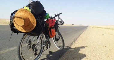 Day with a cyclist